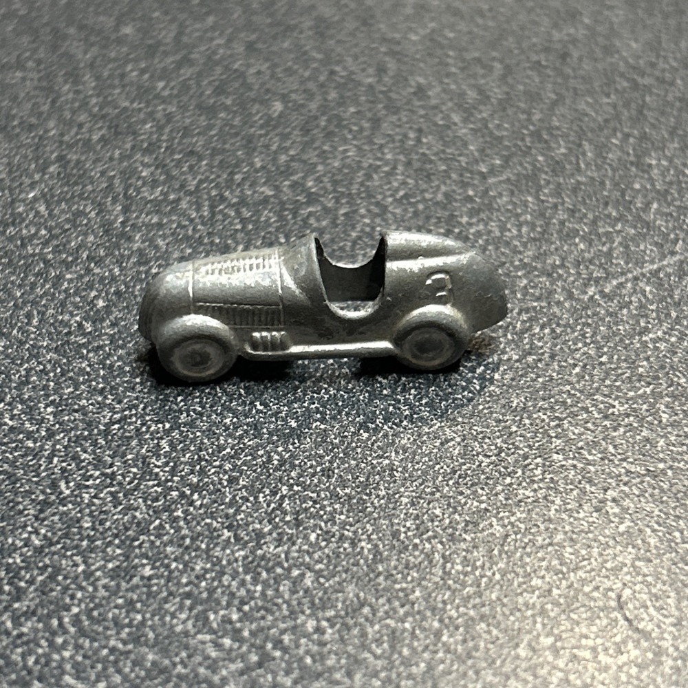 Vintage Tiny Metal Antique Car Monopoly Board Game Piece